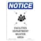Signmission OSHA Notice, 7" Height, Facilities Department Sign With Symbol, 7" X 5", Portrait OS-NS-D-57-V-12400 - alternate 1